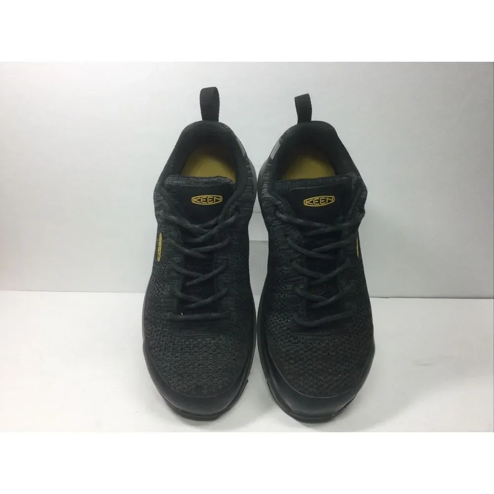 Keen Womens ESD Utility Work‎ Shoes Size 7W Black Gray Safety Toe Sneakers